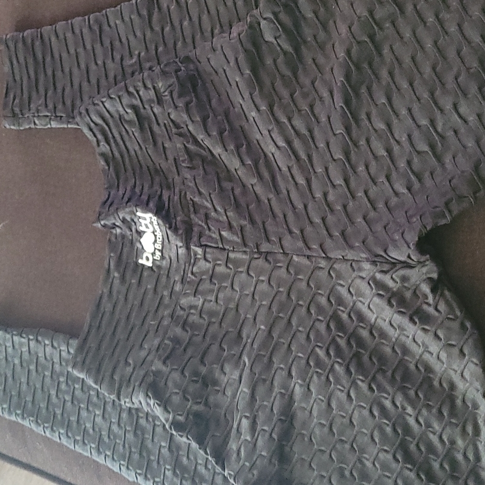 *NEVER WORN* Booty by Brabants Graphite Chrome OSFM Leggings